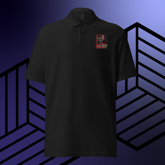 Unisex pique polo shirt
